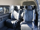 新車ハイエースワゴンファインテックツアラー２７００ガソリン４WDカスタム車両入庫！オリジナルフロントスポイラーオリジナルオーバーフェンダーオリジナルＬＥＤテールライトオリジナル１７インチアルミ装備！！