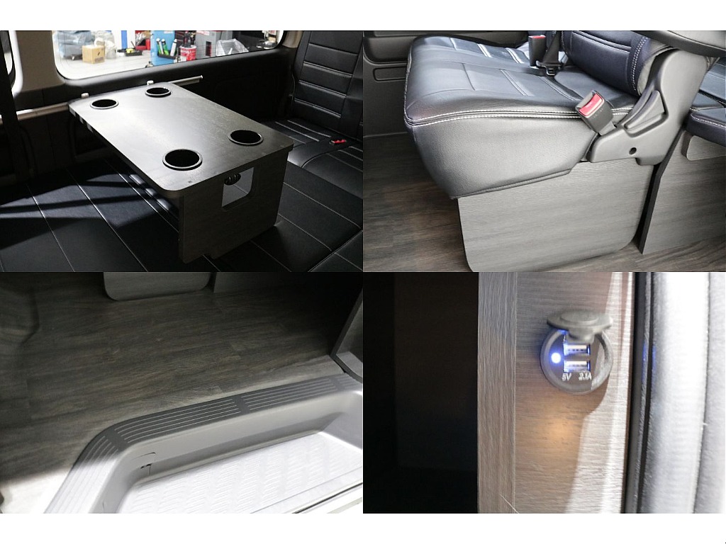 リア全面床張り施工済み専用テーブルＫＩＴ装備！！