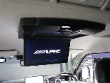 アルパイン１０．１インチフリップダウンモニター装備！！