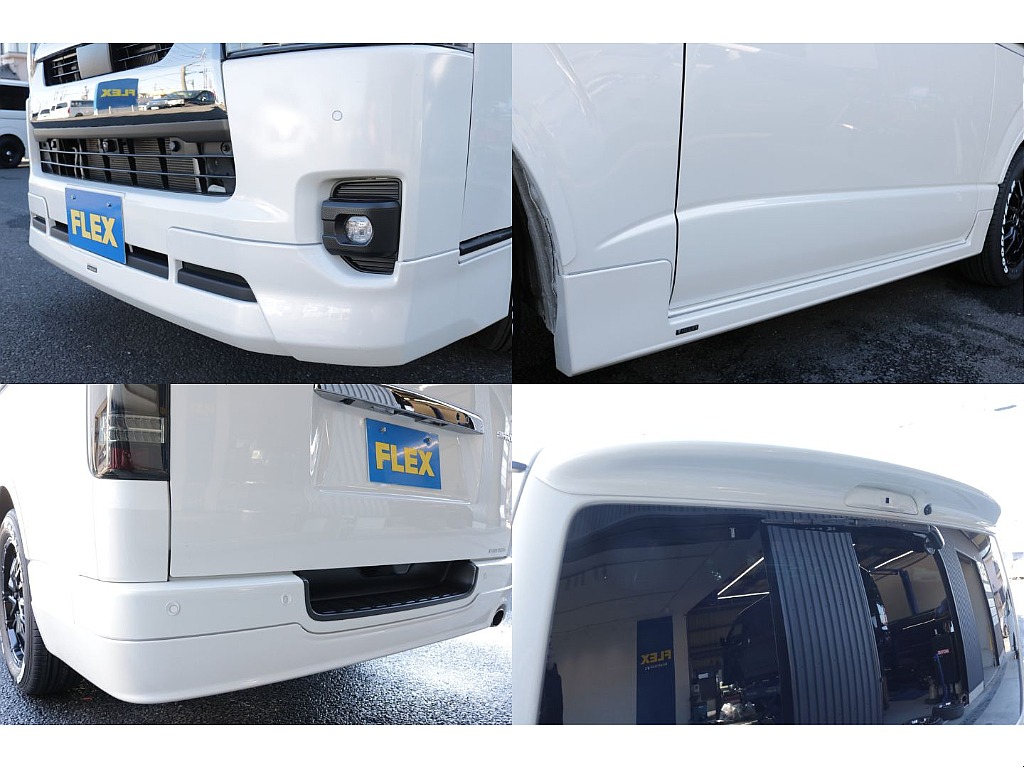 モデリスタサイドステップ、リアバンパー、社外リアウイング装備！！