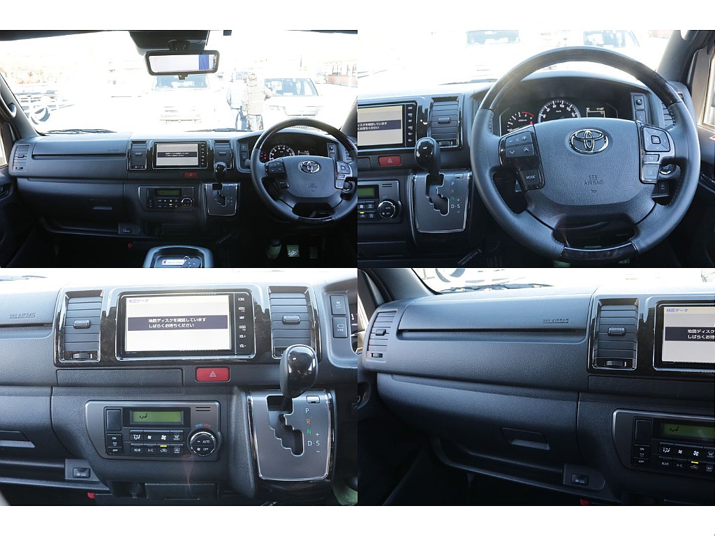 ダークプライムⅡ専用のコンビハンドル、シフトノブ、インテリアパネル装備！！