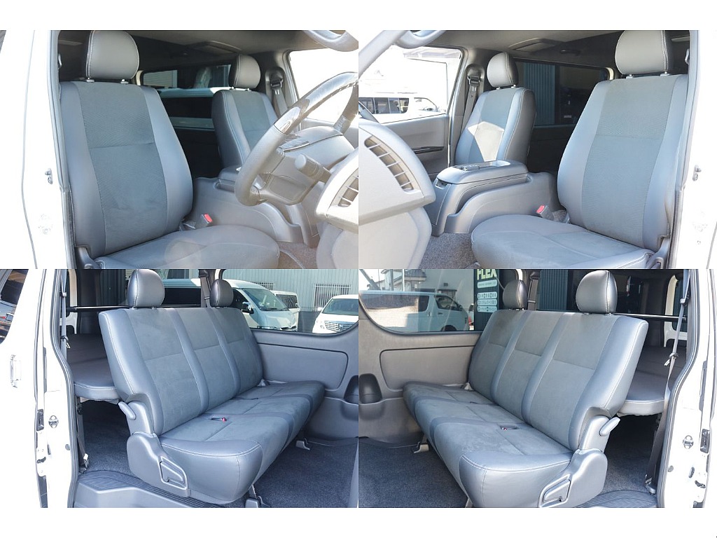 ダークプライムⅡ専用のハーフレザー調シート装備！！