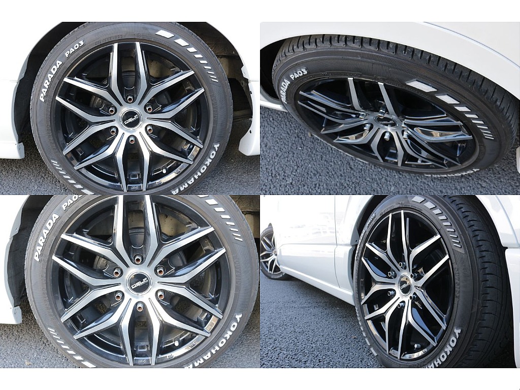 ヨコハマパラダ１８インチタイヤ装着済み！！