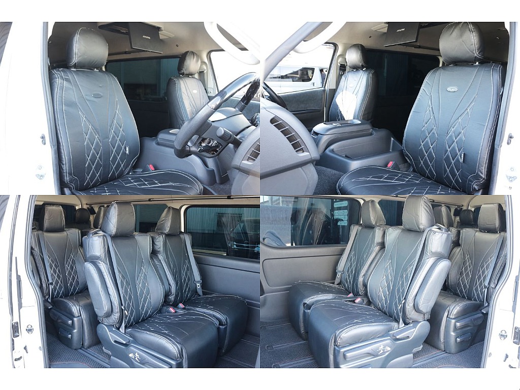 新品オリジナルダイヤ柄シートカバー装着済み！！