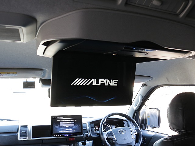 アルパインＢＩＧ－Ｘ１１インチナビアルパイン１２．８フリップダウンモニター装備済み！！