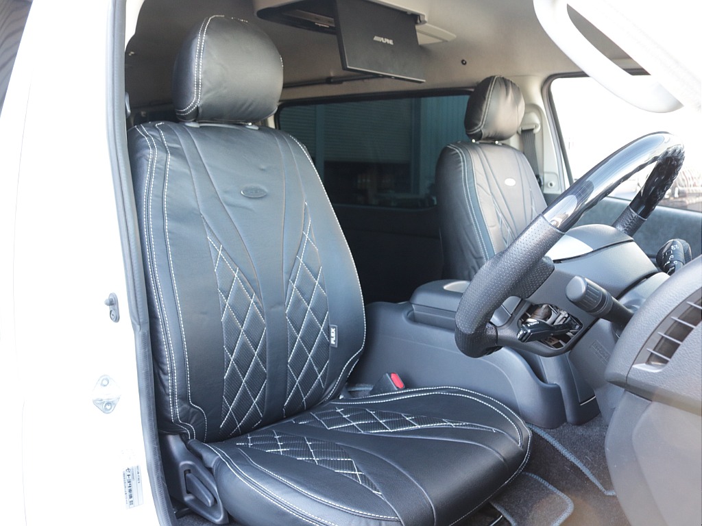 令和３年式希少ファインテックツアラー２７００ガソリン２WDキャプテンシート搭載カスタム車両入庫！アルパインＢＩＧ－Ｘ１１インチナビアルパイン１２．８フリップダウンモニタービルトインＥＴＣ２．０装備！！