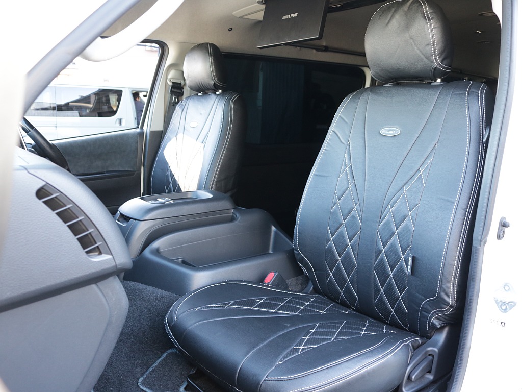 令和３年式希少ファインテックツアラー２７００ガソリン２WDキャプテンシート搭載カスタム車両入庫！アルパインＢＩＧ－Ｘ１１インチナビアルパイン１２．８フリップダウンモニタービルトインＥＴＣ２．０装備！！