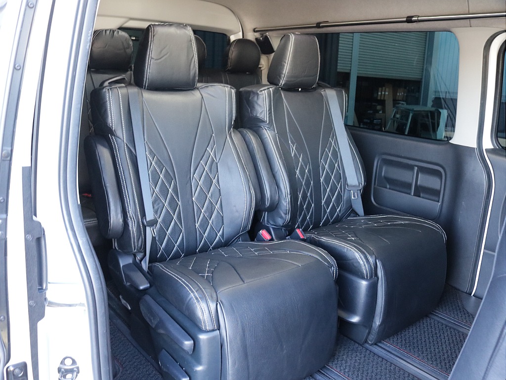 令和３年式希少ファインテックツアラー２７００ガソリン２WDキャプテンシート搭載カスタム車両入庫！アルパインＢＩＧ－Ｘ１１インチナビアルパイン１２．８フリップダウンモニタービルトインＥＴＣ２．０装備！！