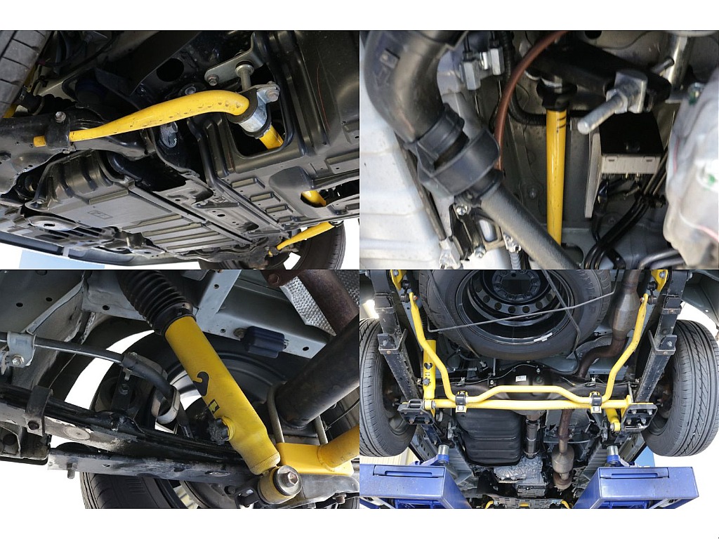 足回りもオリジナルパーツでしっかりカスタム済み！！