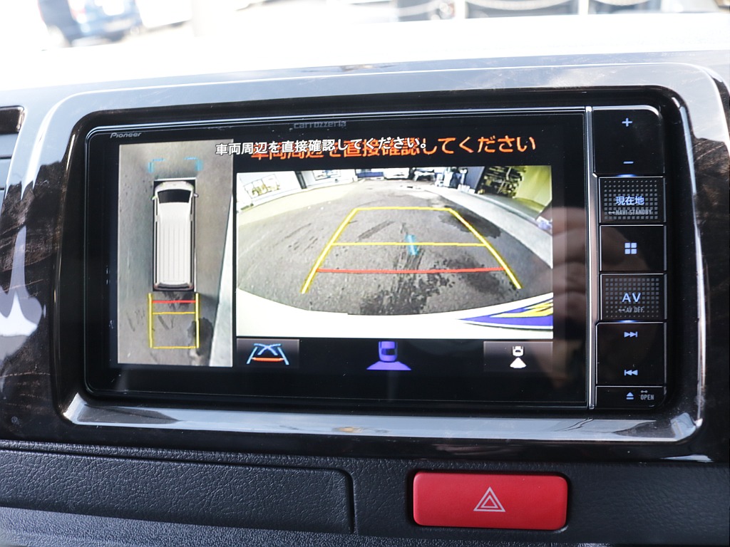 令和５年式ハイエースＶダークプライムⅡ２８００ディーゼル４ＷＤフレックスカスタム車両入庫！オリジナルフロントスポイラーオリジナル１７インチアルミオリジナルＬＥＤテールパイオニアナビフリップダウン装備！