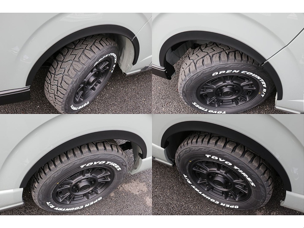 オリジナルオーバーフェンダー装着済み！！