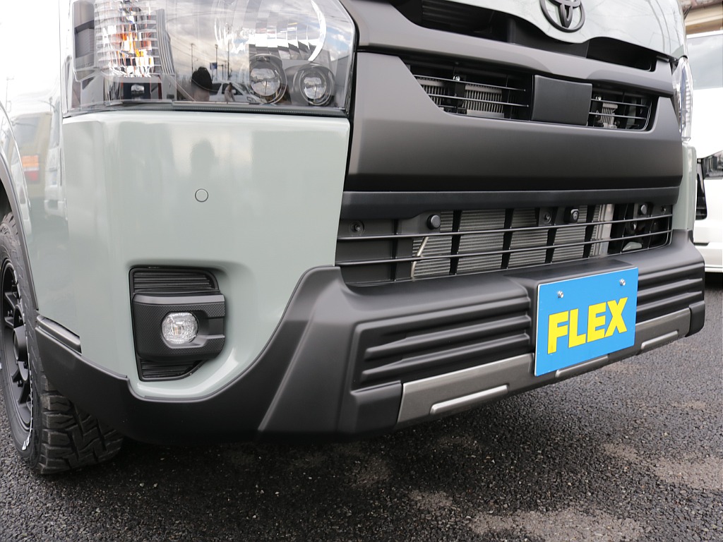 令和７年式アースカラーパッケージ２８００ディーゼル４WDブラックエディション完成！オリジナルフロントバンパー前後バンパー同色塗装オリジナル１６インチアルミオリジナルLEDテールアルパインＢＩＧ－Ｘナビ