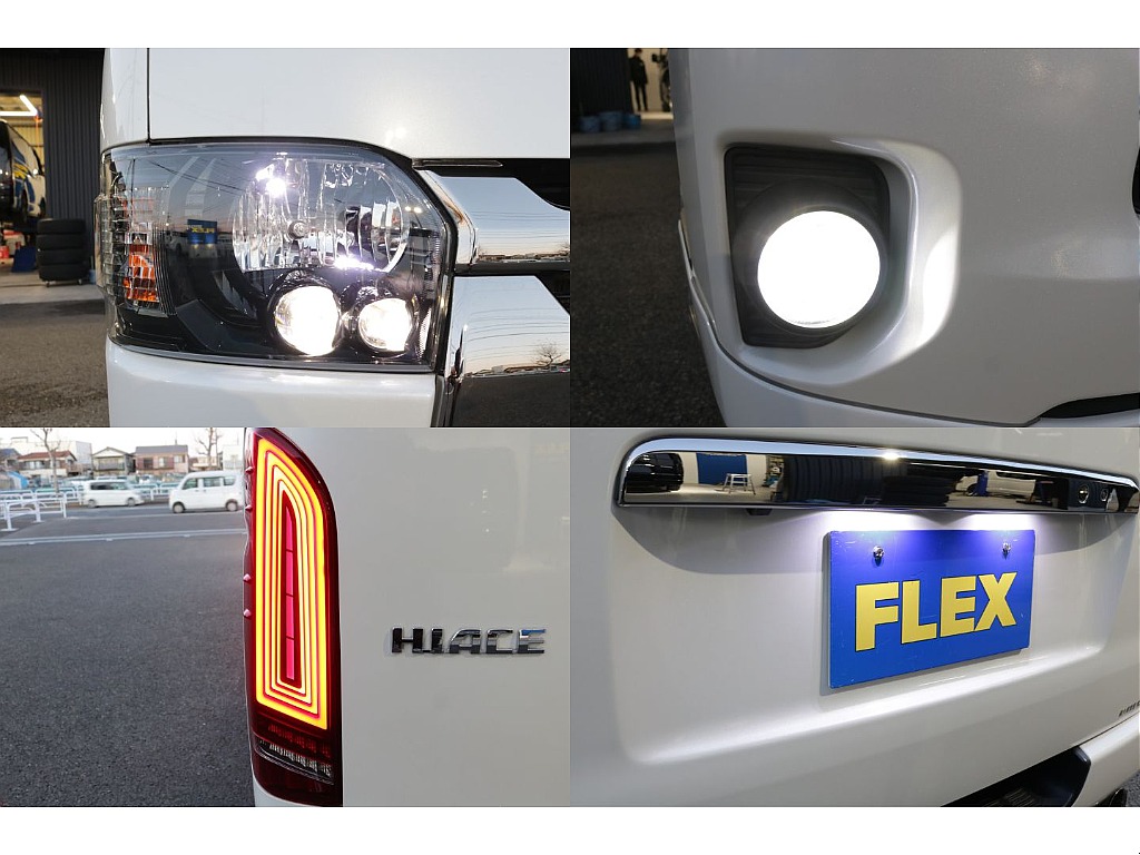 フォグランプＬＥＤ、リアナンバー灯もＬＥＤに変更済み！！
