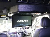 アルパイン８インチＳＤナビ、１２．８フリップダウンモニター装備！！