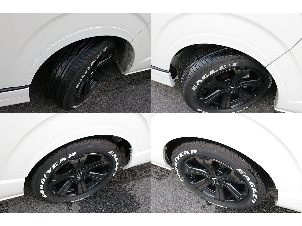 オリジナルオーバーフェンダー装着済み！！