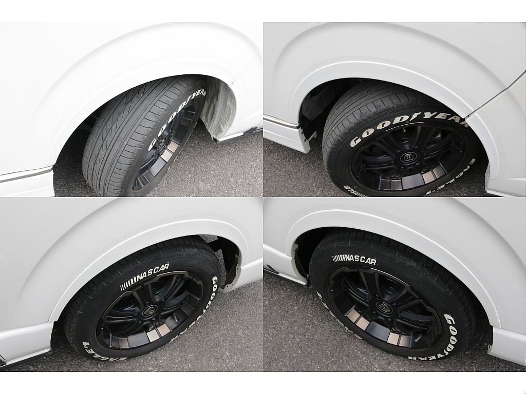 オリジナルオーバーフェンダー装着済み！！