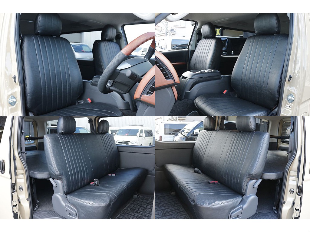 クラシックシートカバーブラック装着済み！！