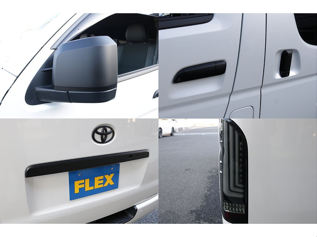 ドアミラー、各所ドアノブマッドブラック塗装済み！！