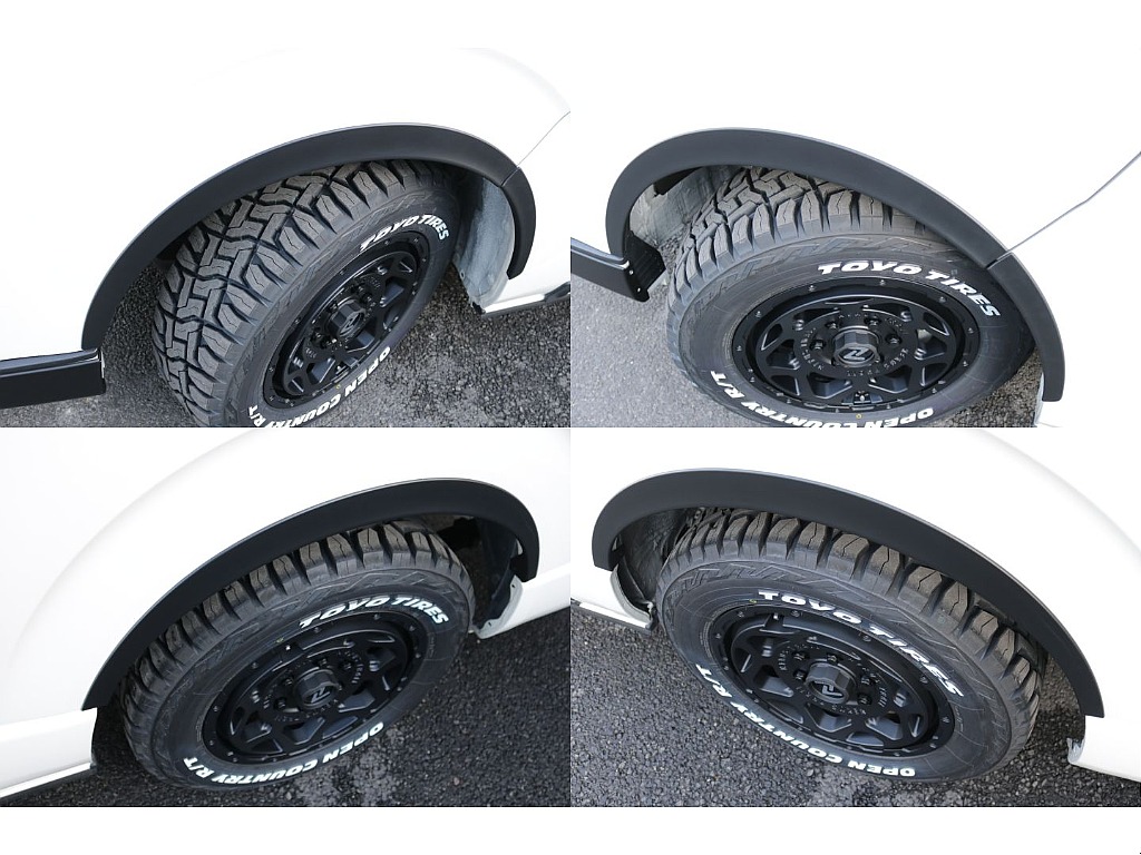 新品オリジナルオーバーフェンダー装着済み！！