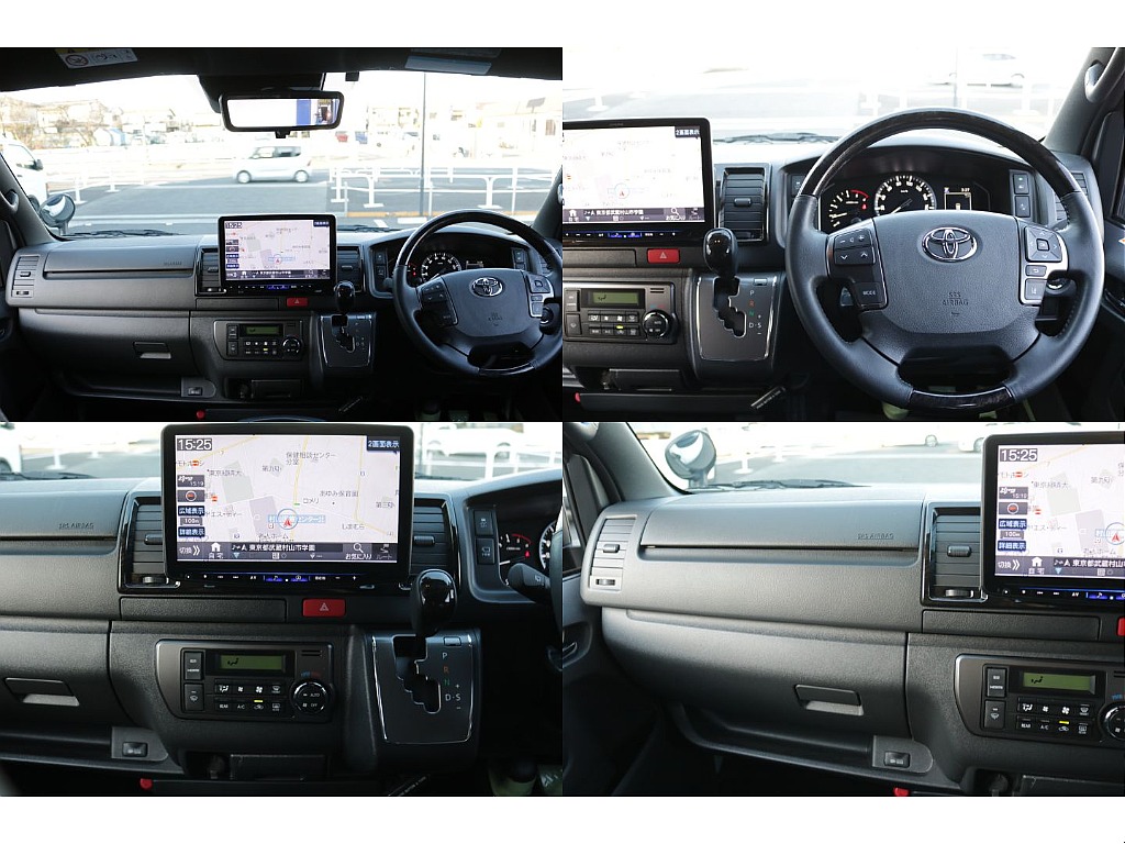 ダークプライムⅡ専用のコンビハンドル、シフトノブ、インテリアパネル装備！！