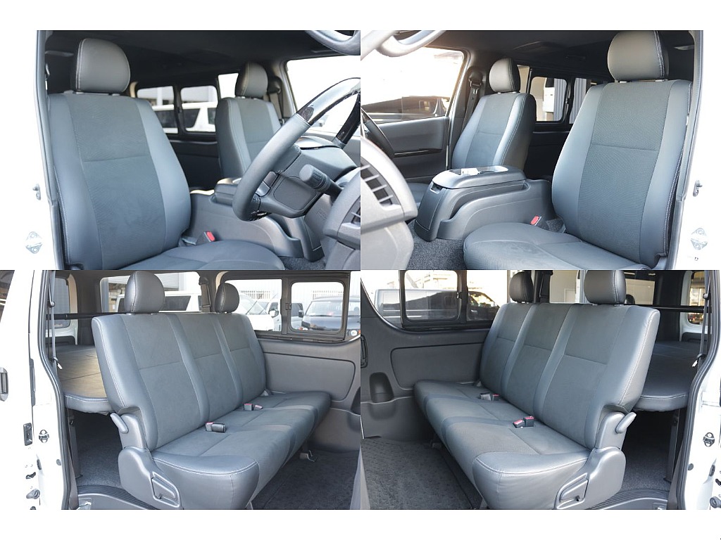 ダークプライムⅡ専用のハーフレザー調シート装備！！