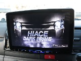 令和５年式ハイエースＶダークプライムⅡ２８００ディーゼル４ＷＤブラックエディション完成！オリジナルフロントバンパーオリジナルオーバーフェンダーオリジナル１６インチアルミアルパインＢＩＧ－Ｘ１１インチ！