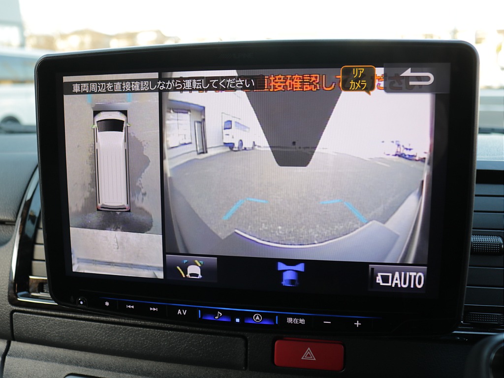 令和５年式ハイエースＶダークプライムⅡ２８００ディーゼル４ＷＤブラックエディション完成！オリジナルフロントバンパーオリジナルオーバーフェンダーオリジナル１６インチアルミアルパインＢＩＧ－Ｘ１１インチ！