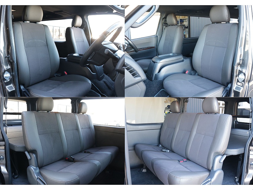 ５０周年特別仕様車専用のハーフレザー調シート装備！！