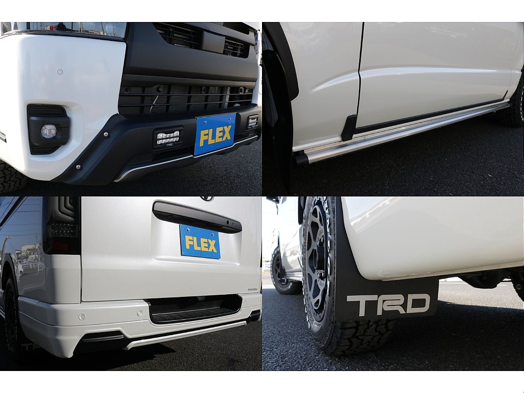 ＴＲＤフロントバンパーＴＲＤサイドバーＴＲＤリアスポイラー装備！！