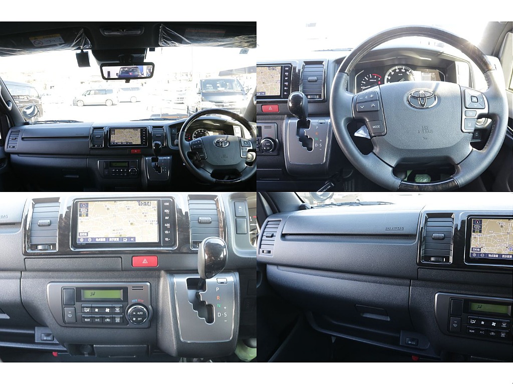 ダークプライムⅡ専用のコンビハンドル、シフトノブ、インテリアパネル装備！！