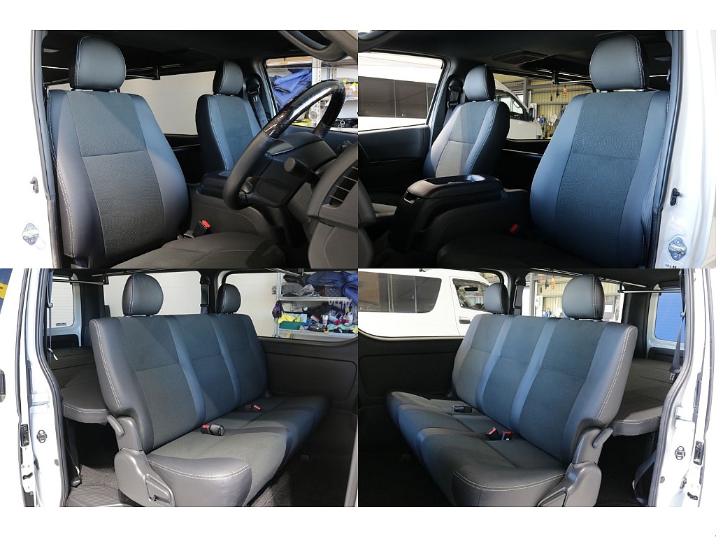 ダークプライムⅡ専用のハーフレザー調シート装備！！