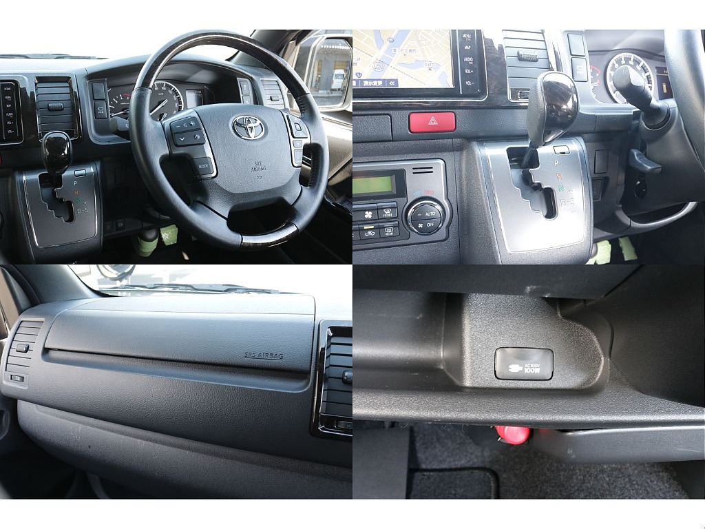 助手席エアバック、ＡＣ１００Ｖ電源装備！！