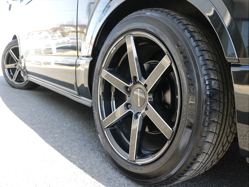 ４１５コブラ１８インチアルミ装着済み！！