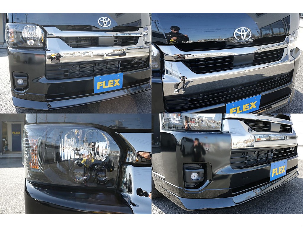 インナーブラックライト加工、オリジナルフロントスポイラー装着済み！！