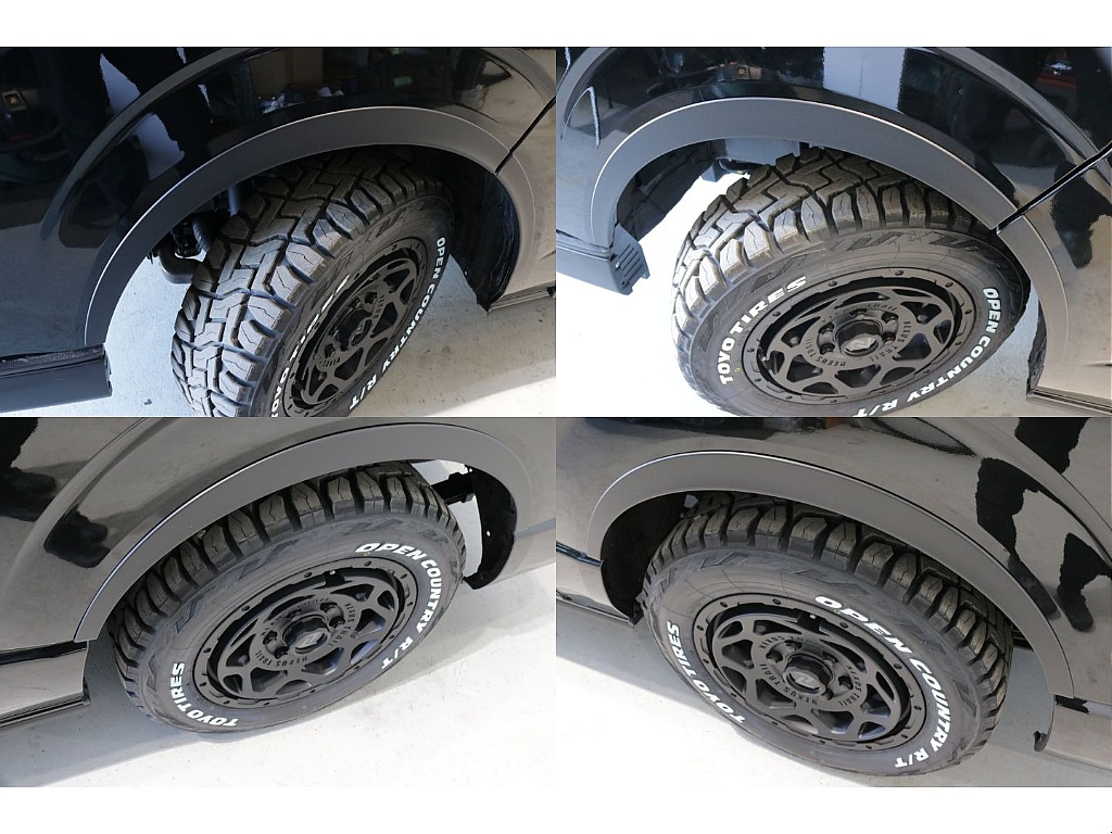 新品オリジナルオーバーフェンダー装着済み！！