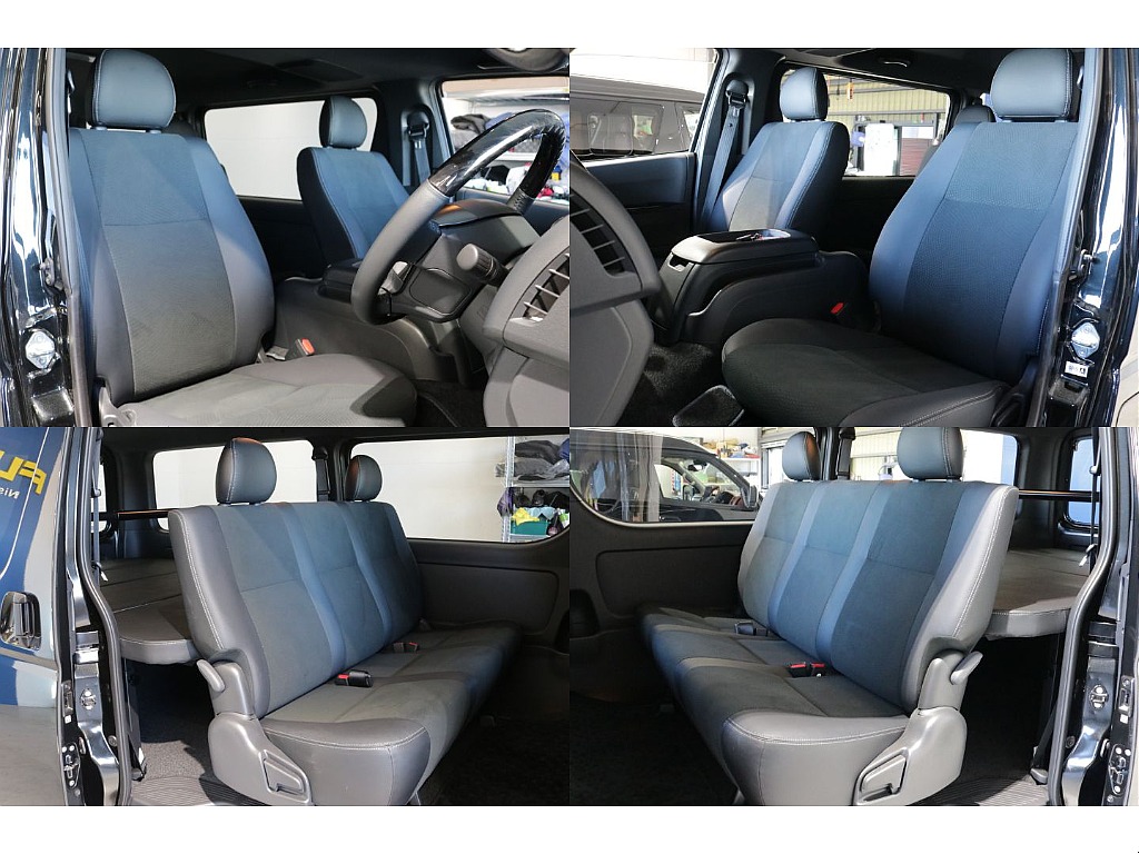 ダークプライムⅡ専用のハーフレザー調シート装備！！