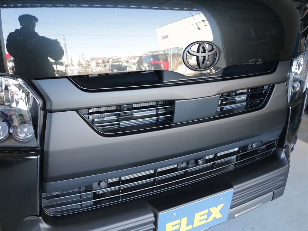 令和７年式ダークプライムⅡ２８００ディーゼル４WDブラックエディション完成！オリジナルフロントバンパーオリジナル１６インチアルミオリジナルオーバーフェンダーオリジナルベットKITアルパインＢＩＧ－Ｘ！