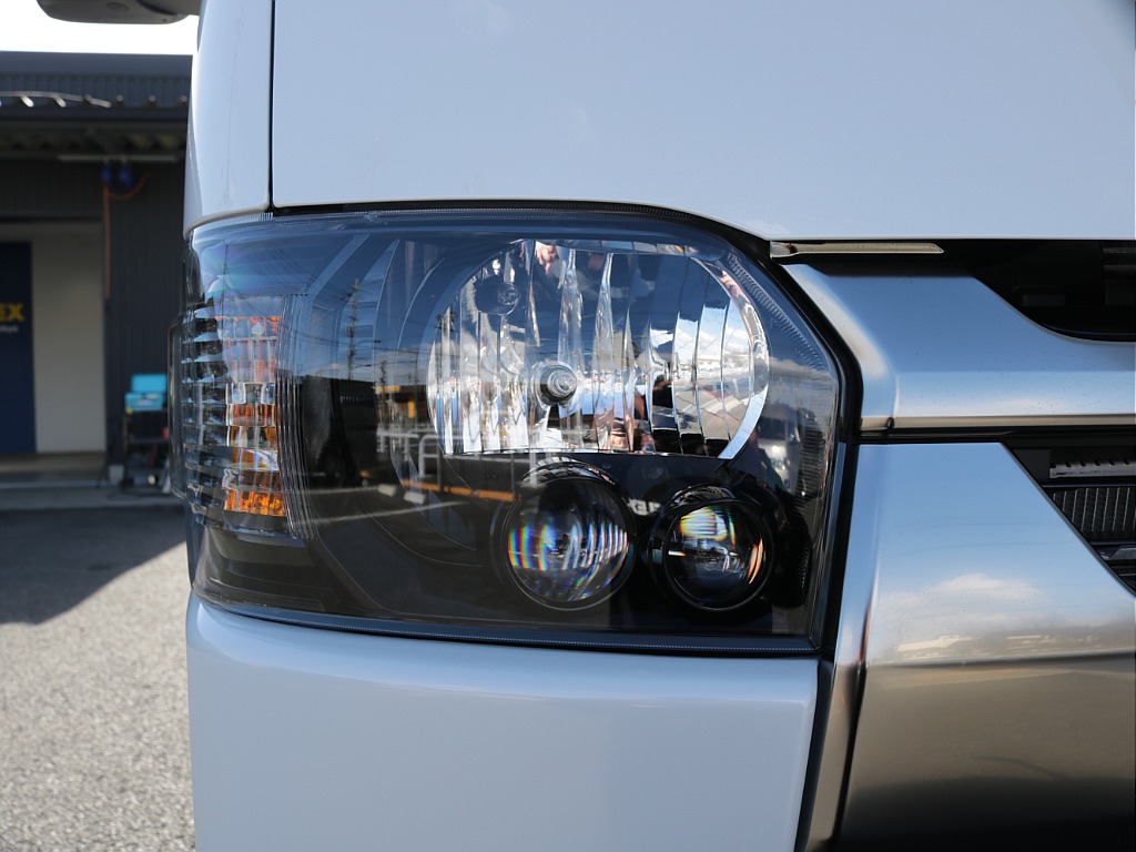 令和７年式ダークプライムＳ２８００ディーゼル４ＷＤカスタム車両入庫！オリジナルフロントバンパーオリジナル１６インチアルミオリジナルオーバーフェンダーオリジナルＬＥＤテールオリジナルタイプⅡベットＫＩＴ