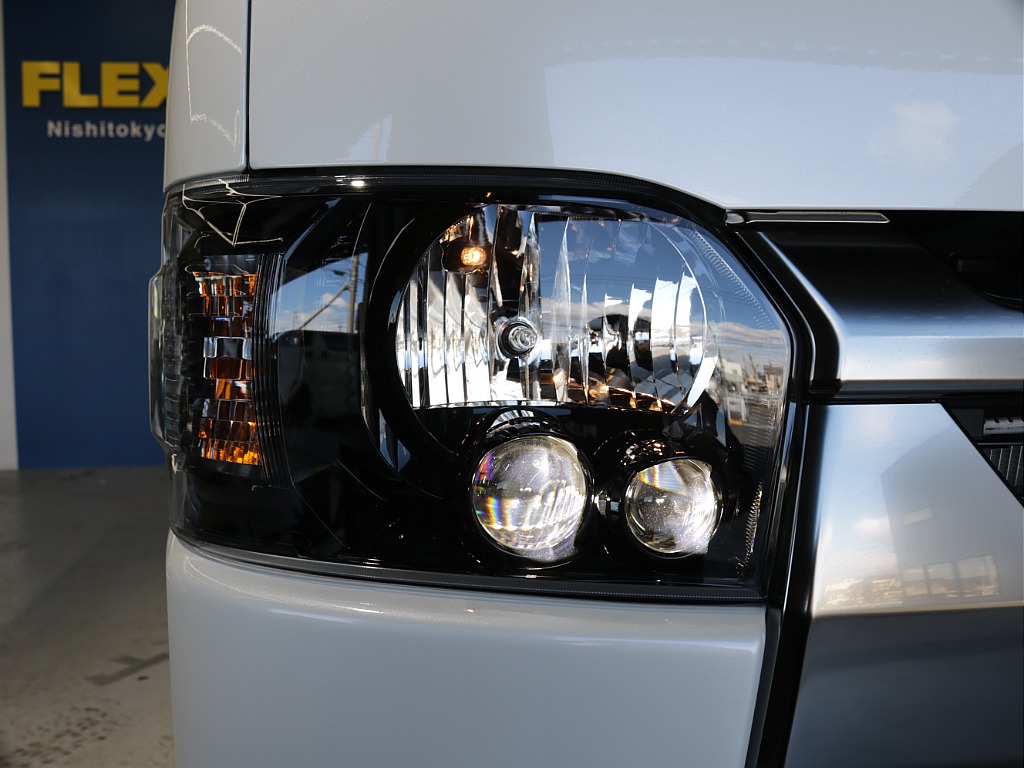 令和７年式ダークプライムＳ２８００ディーゼル４ＷＤカスタム車両入庫！オリジナルフロントバンパーオリジナル１６インチアルミオリジナルオーバーフェンダーオリジナルＬＥＤテールオリジナルタイプⅡベットＫＩＴ