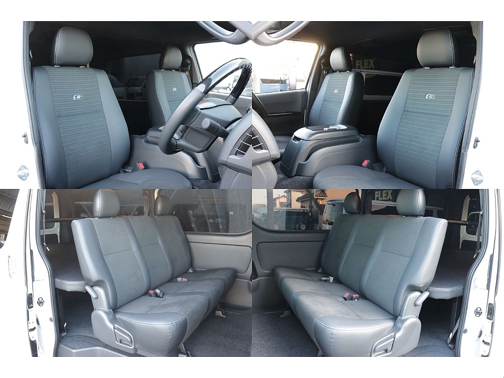 ダークプライムＳ専用のハーフレザー調シート装備！！