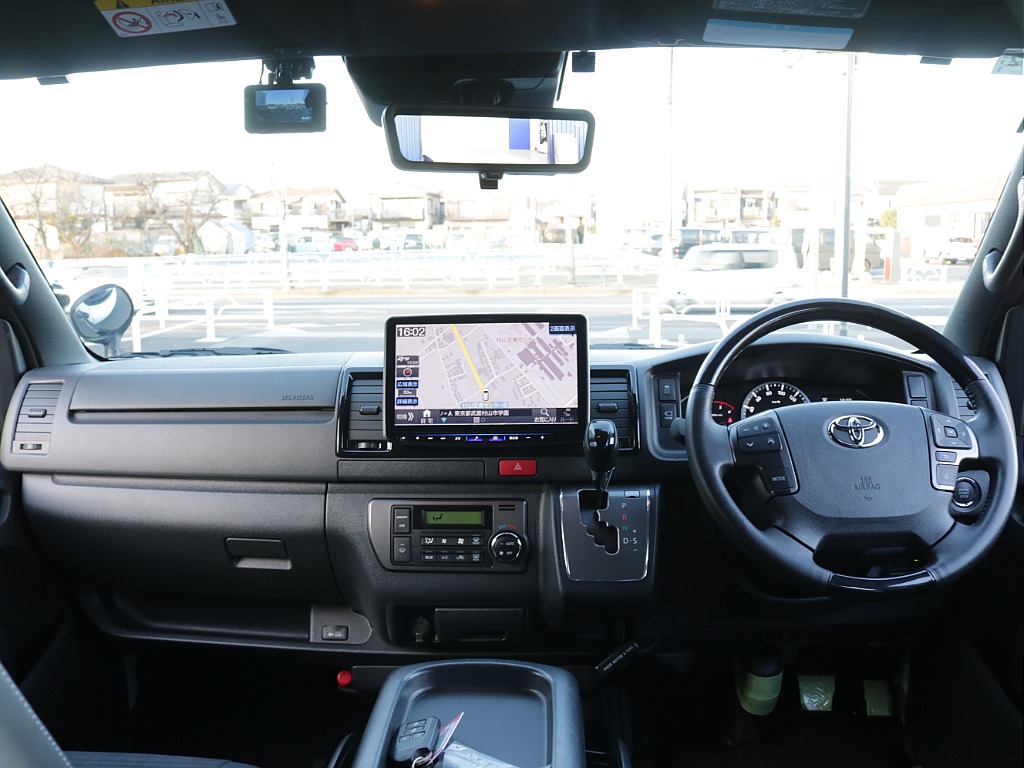 令和７年式ダークプライムＳ２８００ディーゼル４ＷＤカスタム車両入庫！！アルパインＢＩＧ－Ｘ１１インチナビビルトインＥＴＣ装備ＨＤＭＩソケットオリジナルフロントバンパーオリジナルベットＫＩＴタイプⅡ装備