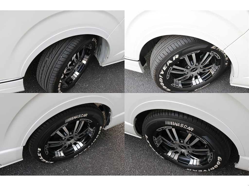 オリジナルオーバーフェンダー装着済み！！