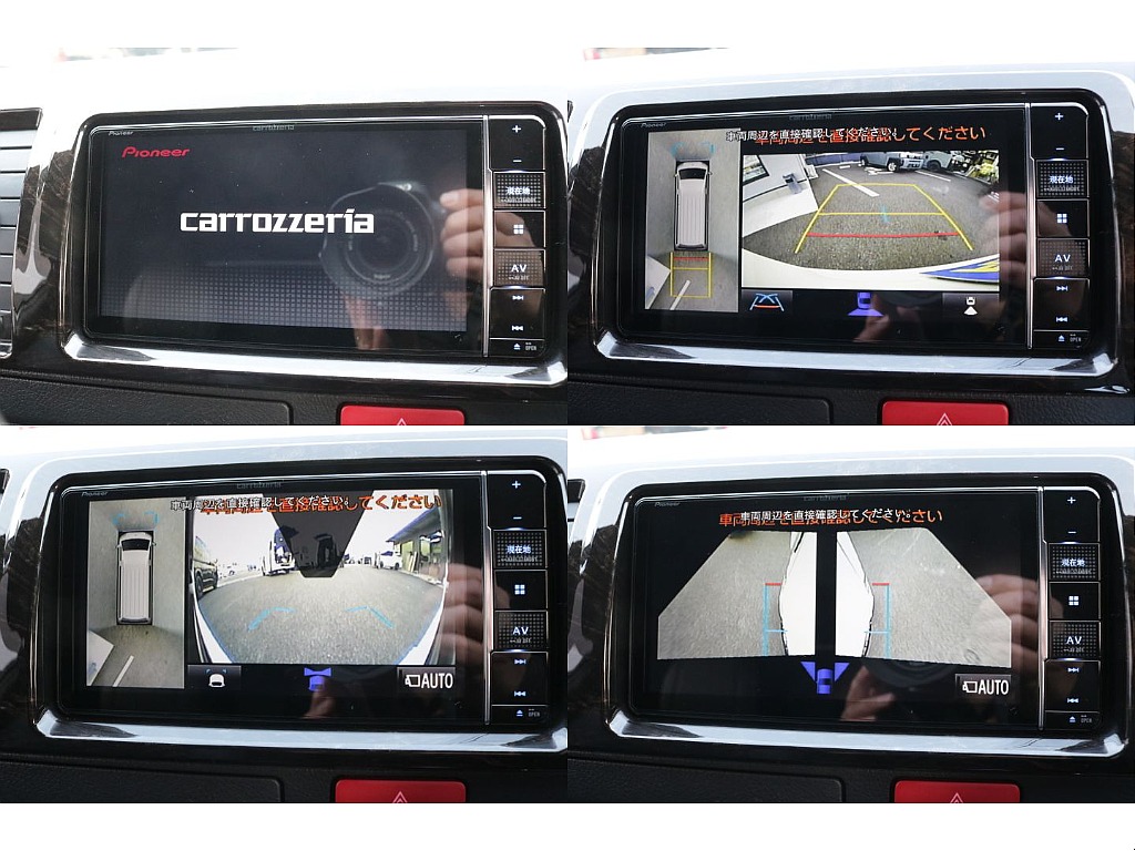 メーカーオプションのパノラミックビューモニター装備！！