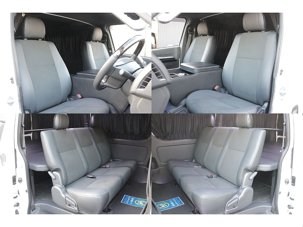 ダークプライムⅡ専用のハーフレザー調シート装備！！