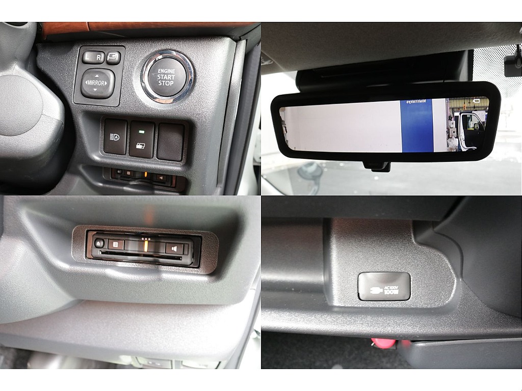 デジタルインナーミラー、ＡＣ１００Ｖ電源装備！！