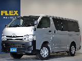 平成２４年式ハイエースＶ３０００ディーゼル４ＷＤＤＸ５ドア入庫！！トヨタ純正ＳＤナビバックカメラＥＴＣ装備！寒冷地仕様、助手席エアバック、リアヒーター、プライバシーガラス装備済み！！
