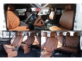 全席クラシックシートカバーブラウン装着済み！！