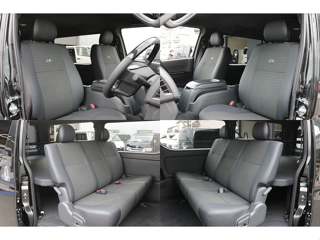 ダークプライムＳ専用のハーフレザー調シート装備！！