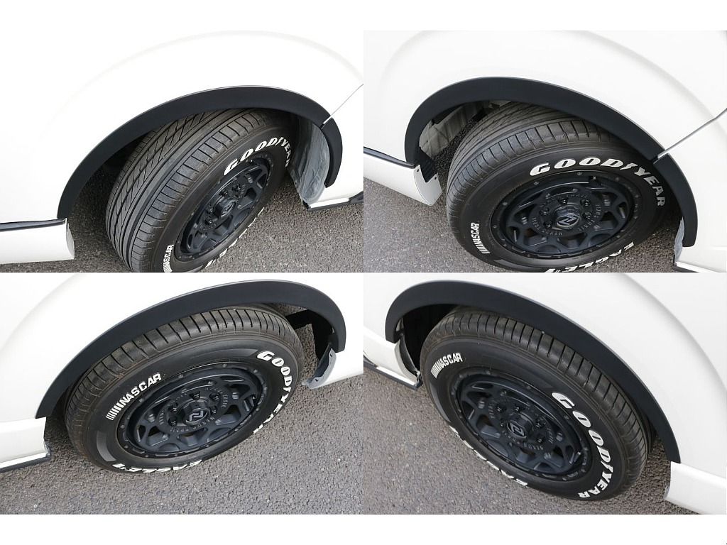 オリジナルオーバーフェンダー装着済み！！