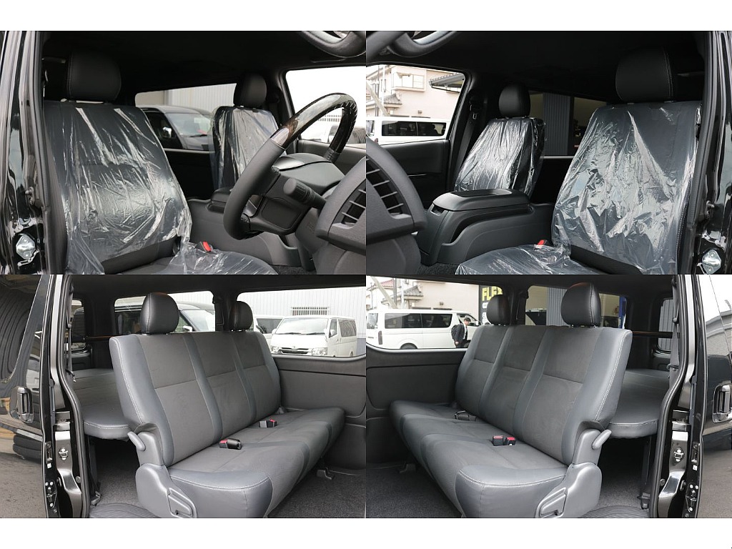 ダークプライムⅡ専用のハーフレザー調シート装備！！